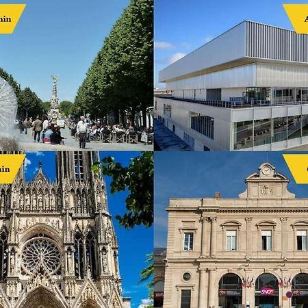 Forum Flower Spacieux T2 Au Coeur De La Ville Reims Esterno foto